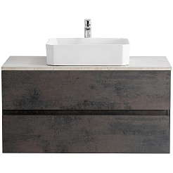 Cezares Тумба под раковину Molveno-46 100 подвесная ossido – фотография-2