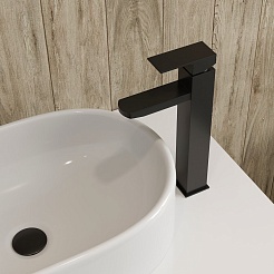 Teymi Смеситель для раковины чаши Helmi Pro T10212 черный матовый – фотография-10