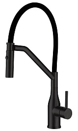 Frap Смеситель для кухни G4098-16 черный – фотография-1
