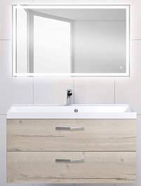 BelBagno Мебель для ванной AURORA 1000 Rovere Galifax Bianco, TCH – фотография-1