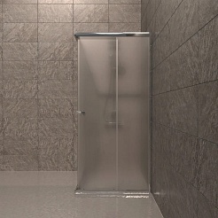 Triton Душевой уголок Вента Хром Вельвет 80/80 Щ0000067978 – фотография-3