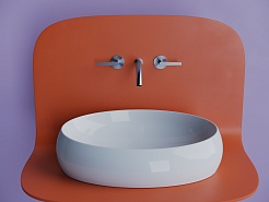 Ceramicanova Мебельная раковина Element 56 CN5033 белая – фотография-6