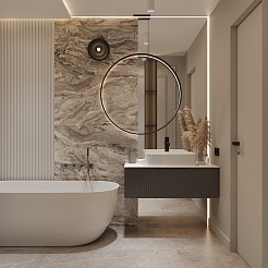 Зов Мебель для ванной Кито Флавио 80 подвесная лиони – фотография-2