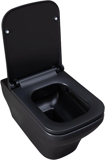 Allen Brau Чаша подвесного унитаза Infinity 4.21011.31 чёрный матовый – картинка-13