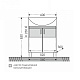СанТа Мебель для ванной Дублин 60 R – картинка-7