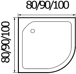 River Душевая кабина Nara Eco 90/24 – фотография-11
