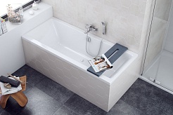 Excellent Полочка для ванны Level серая – фотография-2