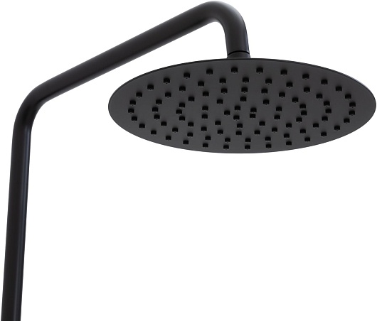 Allen Brau Душевая стойка Priority 5.31031-31 черный матовый – фотография-4