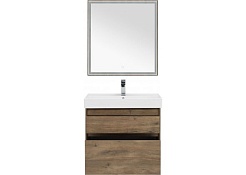 Aquanet Тумба с раковиной Nova Lite 75 2 ящика, дуб рустикальный – фотография-5