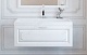 Aqwella Тумба с раковиной Империя 100 белый глянец – фотография-12