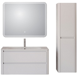 Cezares Тумба под раковину Relax 100 подвесная bianco lucido – фотография-7