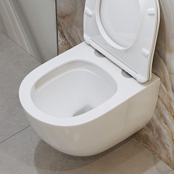 BelBagno Чаша унитаза безободкового Amanda BB051CH-TOR-FC смыв TORNADO, без сиденья – фотография-12