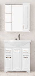 Style Line Мебель для ванной Олеандр-2 75 белая – фотография-3