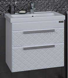 СанТа Тумба для умывальника Калипсо 70 NEW, подвесная – фотография-1