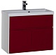 Aquanet Мебель для ванной "Латина 80" бордо (181085) – фотография-13