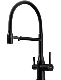 Sancos Смеситель для кухни Garda SC4009MB матовый черный – фотография-1