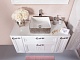 Бриклаер Мебель для ванной Адель 105 2 серебро – фотография-13