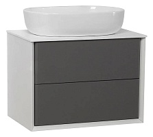 Cezares Тумба с раковиной Bellagio 70 grigio nuvola столешница 50185 раковина 50179