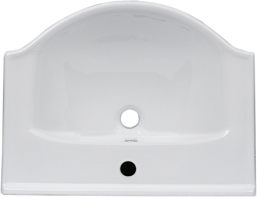 Aquanet Тумба с раковиной Донна 60 белый дуб/белая – фотография-10