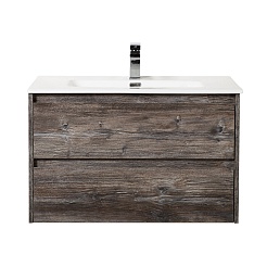 BelBagno Тумба под раковину Kraft 100 подвесная Pino Pasadena – фотография-2