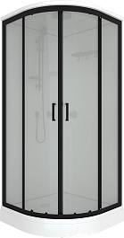 Triton Душевая кабина Прайм-Блэк-Вельвет 90x90 А – фотография-2