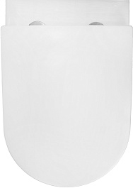 Azario Унитаз-компакт Maro AZ-2125 безободковый с бачком с сиденьем микролифт белый – фотография-10