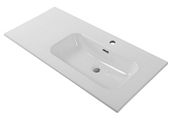 BelBagno Тумба с раковиной Etna 100 R подвесная Bianco Lucido – фотография-15