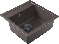 Florentina Мойка кухонная Липси 510 серый шелк – фотография-2