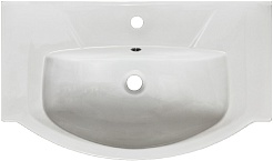 Runo Тумба с раковиной Неаполь 75 белая – фотография-4