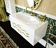 Clarberg Мебель для ванной "Due Amanti 120" ручки золото – фотография-7