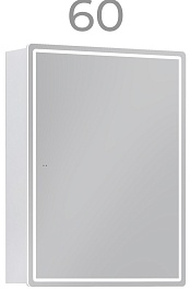 Vigo Зеркальный шкаф Geometry Comfort 600 с бесконтактным выключателем – фотография-11