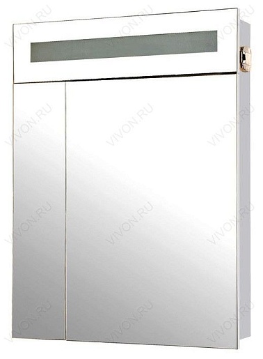 Аква Родос Зеркальный шкаф "Ника 60" – фото-1