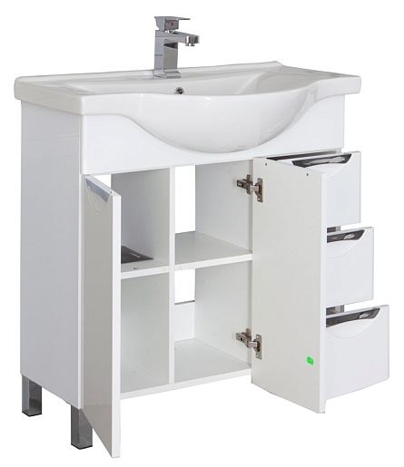 Aquanet Мебель для ванной "Асти 85" (177796) – картинка-3