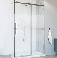 Vincea Душевой уголок Como Soft 110x80 VSR-1CS8011CL профиль хром стекло прозрачное