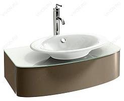 Jacob Delafon Мебель для ванной "Presquile 85" титан – фотография-6