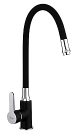 Frap Смеситель для кухни H42 F4042 черный – фотография-1