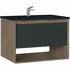 Jorno Тумба под раковину Tossony 90 дуб самдал/антрацит Toss.01.90/P/DS-A/JR – фотография-1