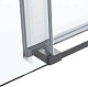 Vincea Душевой уголок Como Soft 120x100 VSR-1CS1012CLGM профиль вороненая сталь стекло прозрачное – картинка-17