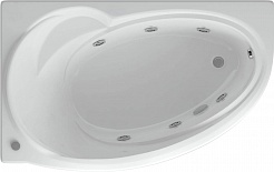 Aquatek Акриловая ванна Бетта 170 L с гидромассажем – фотография-1