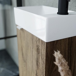 Sancos Тумба под раковину Mini 35 R дуб чарльстон – фотография-3