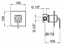 Webert Смеситель для душа Wolo WO880101015 – фотография-2