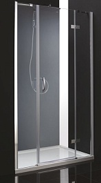 Cezares Душевая дверь в нишу BERGAMO-W-B-13-60+60/40-C-Cr-R – фотография-1