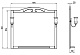 ASB-Woodline Зеркало для ванной "Флоренция 105" патина, серебро, массив ясеня – картинка-14