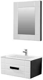  Мебель для ванной "Deko" с белой раковиной – фотография-1