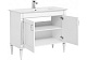 Aquanet Комплект мебели Селена 105 (2 дверцы), белая/патина серебро – картинка-21