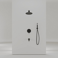 Sancos Душевой комплект Select SC3004MB черный матовый – фотография-3