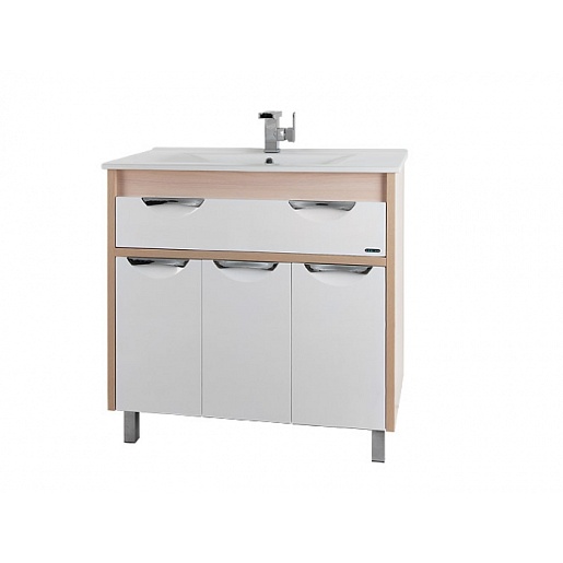 Водолей Комплект мебели "Габи 90" белый/дуб – фотография-6