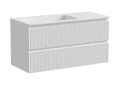 Sancos Мебель для ванной Snob R 100L bianco – фотография-8