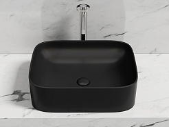 Ceramicanova Мебельная раковина Element 50 CN6052MB чёрный матовый – фотография-4