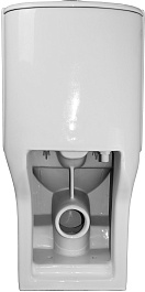 Azario Унитаз-моноблок Luna AZ-1037 безободковый с бачком с сиденьем микролифт белый – фотография-9